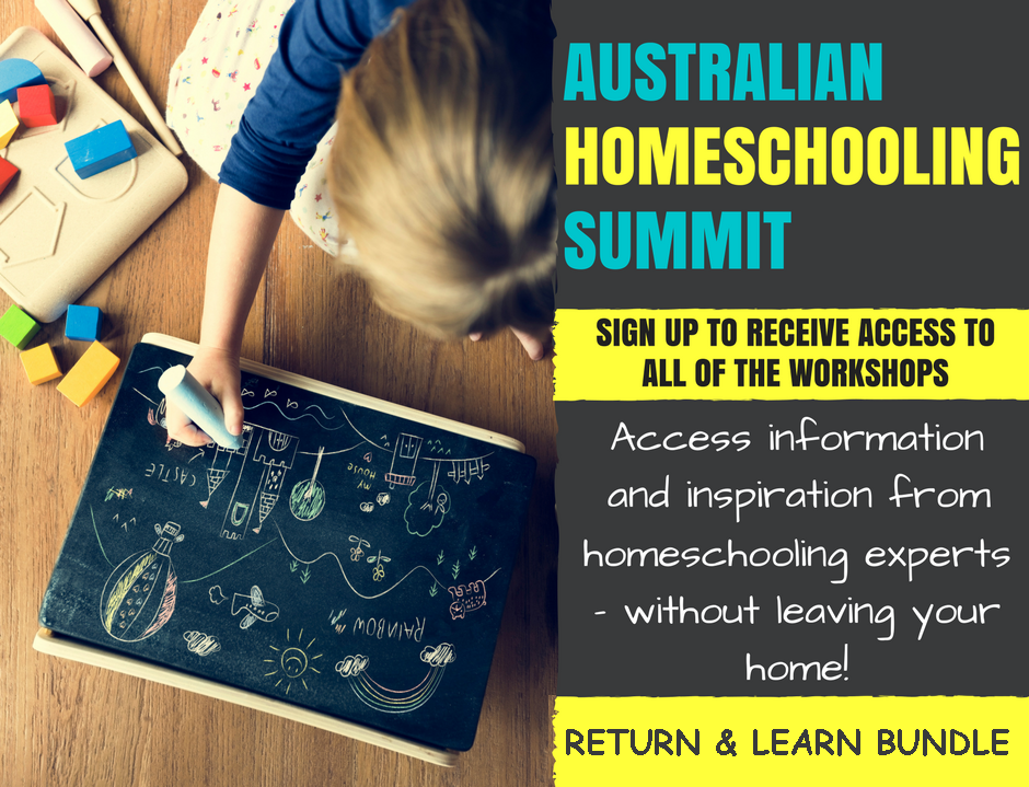 Australian Homeschooling Summit Return and Learn Bundle May 2017